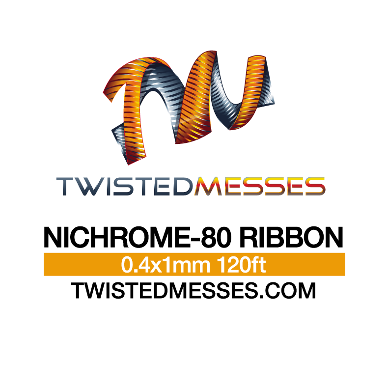 NICHROME 80 RIBBON 0.4MM - 120ft