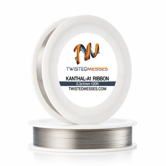 Kanthal A1 Ribbon 0.3mm 120ft spool